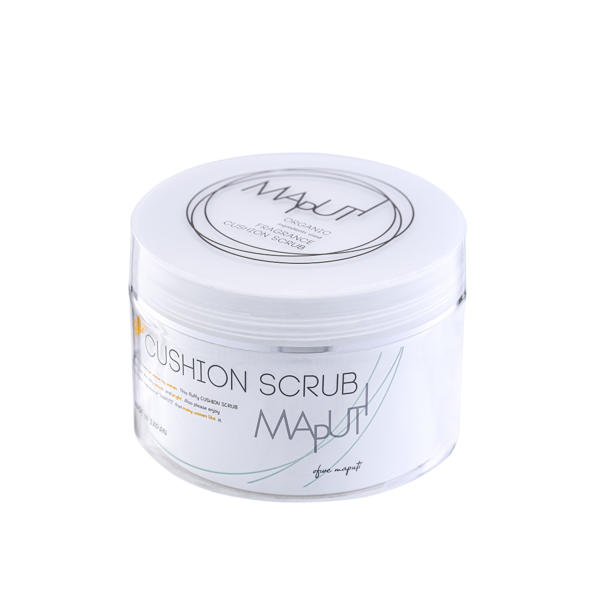 Cushion Scrub - Organic Ingredients Used Fragrance